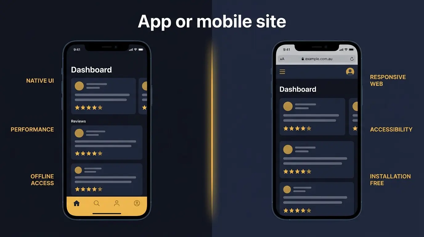 Neds Mobile App vs. Mobile Website Functionality